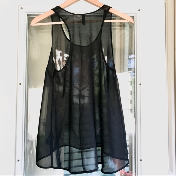 Sheer Racerback Tiger Tank🐯 - Picture 3 of 3